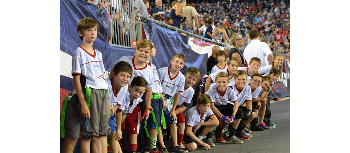 HOOKSETT FLAG PLAYS AT GILLETTE 2016